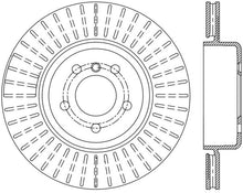 Cargar imagen en el visor de la galería, StopTech 11-13 BMW 550i Rear Left Drilled Sport Brake Rotor