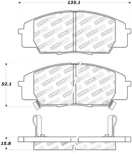 Load image into Gallery viewer, StopTech Street Touring 00-09 S2000/06+ Civic Si Front Brake Pads