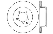 Cargar imagen en el visor de la galería, StopTech 03-05 350Z / 03-04 G35 / 03-05 G35X SportStop Slotted &amp; Drilled Rear Left Rotor