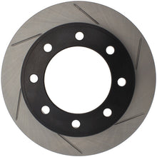 Cargar imagen en el visor de la galería, StopTech Power Slot 00-05 Ford Excursion / 01-04 F250 4WD Front Left Slotted Rotor