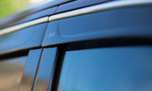 Cargar imagen en el visor de la galería, AVS 06-12 Lexus GS300 Ventvisor Low Profile Deflectors 4pc - Smoke w/Chrome Trim