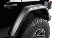 Load image into Gallery viewer, Bushwacker 18-21 Jeep Wrangler JL (2-Door &amp; 4-Door) Flat Style Flares 4pc - Black