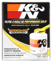 Cargar imagen en el visor de la galería, K&amp;N Chevy / Pontiac / GMC / Buick Performance Gold Oil Filter