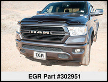 Cargar imagen en el visor de la galería, EGR 2019 Dodge Ram 1500 Superguard Hood Shield - Dark Smoke