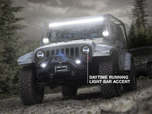 Cargar imagen en el visor de la galería, Raxiom 07-18 Jeep Wrangler JK LED Halo Headlights- Black Housing (Clear Lens)