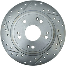 Cargar imagen en el visor de la galería, StopTech Select Sport Drilled &amp; Slotted Rotor - Rear Right