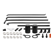 Cargar imagen en el visor de la galería, Mishimoto 08-14 Subaru WRX Baffled Oil Catch Can Kit - Black