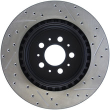 Cargar imagen en el visor de la galería, StopTech Slotted &amp; Drilled Sport Brake Rotor