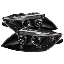 Cargar imagen en el visor de la galería, Spyder BMW Z4 03-08 Projector Headlights Halogen Model Only - LED Halo Black PRO-YD-BMWZ403-HL-BK