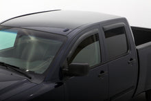 Cargar imagen en el visor de la galería, AVS 04-15 Nissan Titan Crew Cab Ventvisor Outside Mount Window Deflectors 4pc - Smoke