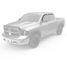 Cargar imagen en el visor de la galería, EGR 09+ Dodge Ram Pickup Crew Cab In-Channel Window Visors - Set of 4 (572751)