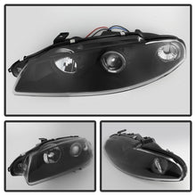 Cargar imagen en el visor de la galería, Spyder Mitsubishi Eclipse 97-99 Projector Headlights LED Halo Black High H1 Low H1 PRO-YD-ME97-HL-BK