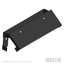 Cargar imagen en el visor de la galería, Westin Winch Mount License Plate Re-locator - Black