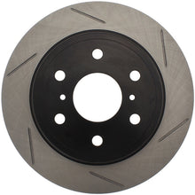 Cargar imagen en el visor de la galería, StopTech PowerSlot Chevy Avalanche/Silverado/Suburban/Tahoe / GMC Yukon Right Slotted Rear Rotor