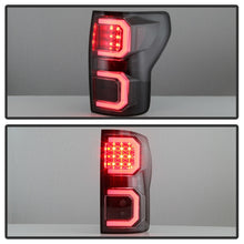 Cargar imagen en el visor de la galería, Spyder 07-13 Toyota Tundra V2 Light Bar LED Tail Lights - Black ALT-YD-TTU07V2-LB-BK