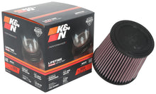 Cargar imagen en el visor de la galería, K&amp;N Universal Air Filter 4in Flange / 5-3/8 in Base / 4-1/2in Top / 5in Height