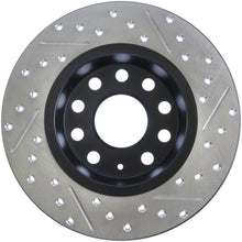 Cargar imagen en el visor de la galería, StopTech Slotted &amp; Drilled Sport Brake Rotor