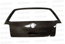 Cargar imagen en el visor de la galería, Seibon 99-04 Volkswagen Golf IV OEM Style Carbon Fiber Trunk Lid