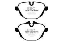 Cargar imagen en el visor de la galería, EBC 11+ BMW X3 2.0 Turbo (F25) Redstuff Rear Brake Pads