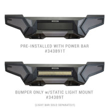 Cargar imagen en el visor de la galería, Go Rhino 16-21 Toyota Tacoma Element Front Bumper with Fixed Light Bar Mount Textured Black
