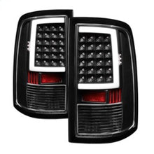 Cargar imagen en el visor de la galería, xTune 09-18 Dodge Ram 1500 (Incandescent Model) LED Tail Lights - Blk (ALT-ON-DR09-LBLED-BK)