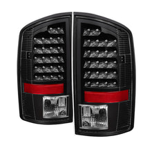 Cargar imagen en el visor de la galería, Xtune Dodge Ram 07-08 1500 / Ram 07-09 2500/3500 LED Tail Lights Black ALT-JH-DR07-LED-BK