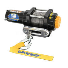 Cargar imagen en el visor de la galería, Superwinch 4000 LBS 12V DC 3/16in x 50ft Synthetic Rope LT4000 Winch