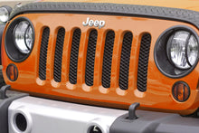 Cargar imagen en el visor de la galería, Rugged Ridge Mesh Grille Insert Black 07-18 Jeep Wrangler