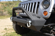 Load image into Gallery viewer, DV8 Offroad 07-18 Jeep Wrangler JK/JL FS-15 Steel Stubby Front Bumper w/ Fog Lights