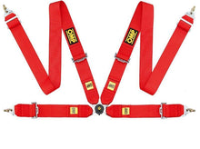 Cargar imagen en el visor de la galería, OMP Safety Harness First 3In 4 Points Red Fia 8854/98