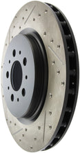 Cargar imagen en el visor de la galería, StopTech Slotted &amp; Drilled Sport Brake Rotor