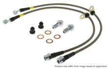 Cargar imagen en el visor de la galería, StopTech 00-02 Jaguar S Type Stainless Steel Front Brake Lines