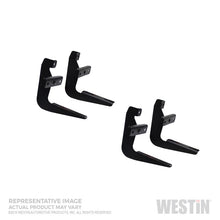 Cargar imagen en el visor de la galería, Westin 2004-2012 Ford/Lincoln F-150 Reg Cab (excl. Heritage) Running Board Mount Kit - Black