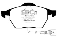 Cargar imagen en el visor de la galería, EBC 99-06 Audi TT 1.8 Turbo Ultimax2 Front Brake Pads