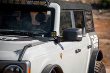 Cargar imagen en el visor de la galería, DV8 Offroad 2021 Ford Bronco A Pillar Dual Light Pod Drop Mounts