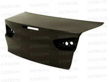 Cargar imagen en el visor de la galería, Seibon 08-09 Mitsubishi Evo X OEM-style Carbon Fiber Trunk Lid