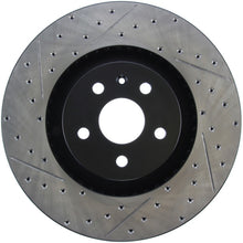 Cargar imagen en el visor de la galería, StopTech Drilled &amp; Slotted Right Sport Brake Rotor for 2009 Cadillac CTS-V