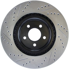 Cargar imagen en el visor de la galería, StopTech Slotted &amp; Drilled Sport Brake Rotor