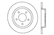 Cargar imagen en el visor de la galería, StopTech 04-10 Mazda3 Slotted &amp; Drilled Left Rear Rotor