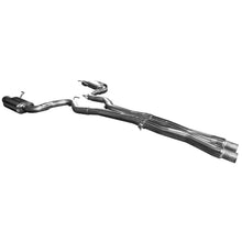 Cargar imagen en el visor de la galería, Kooks 15+ Mustang 5.0L 4V Convertible 3in Cat-Back w/ X-Pipe 4in Slash Cut Polished Tips Exhaust