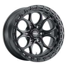 Cargar imagen en el visor de la galería, Weld Off-Road W108 18X9 Ledge 6X139.7 ET00 BS5.00 Satin Black / Black Ring 106.1