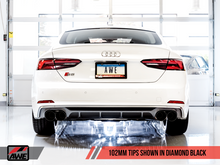 Load image into Gallery viewer, AWE Tuning Audi B9 S5 Sportback Track Edition Exhaust - Non-Resonated (Black 102mm Tips)