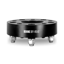 Load image into Gallery viewer, Mishimoto Borne Off-Road Wheel Spacers - 5x127 - 71.6 - 38.1mm - M14 - Black