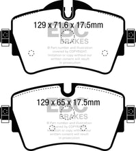 Cargar imagen en el visor de la galería, EBC 14+ Mini Hardtop 2.0 Turbo Cooper S Redstuff Front Brake Pads