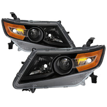 Cargar imagen en el visor de la galería, xTune Honda Odyssey Halogen Models Only 11-15 OEM Style Headlights - Black HD-JH-HODY11-AM-BK