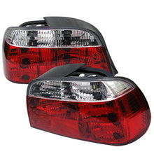 Cargar imagen en el visor de la galería, Spyder BMW E38 7-Series 95-01 Crystal Tail Lights Red Clear ALT-YD-BE3895-RC