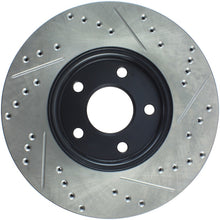 Cargar imagen en el visor de la galería, StopTech Slotted &amp; Drilled Sport Brake Rotor