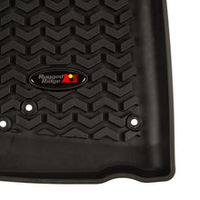 Cargar imagen en el visor de la galería, Rugged Ridge Floor Liner Front Black 2007-2018 Jeep Wrangler Unlimited JK 4 Dr