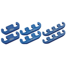 Cargar imagen en el visor de la galería, Ford Racing Wire Dividers 4 to 3 to 2 - Blue w/ White Ford Logo