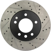 Load image into Gallery viewer, StopTech Sport Drilled &amp; Slotted Rotor - Rear Left